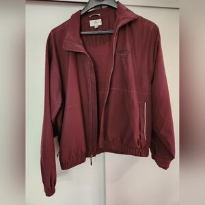 Cutter and Buck CB Weather Virginia Tech Men's Maroon Jacket Size Large